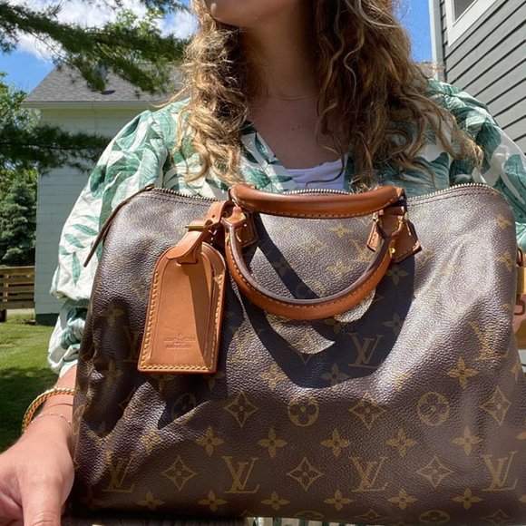 (SOLD) Louis Vuitton Speedy 30 Monogram Vintage - Picture 12 of 16